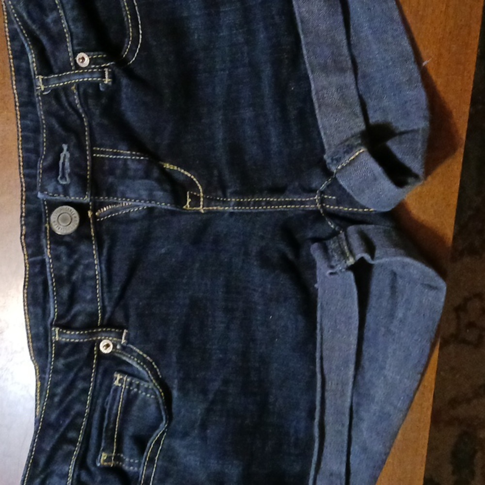 Aeropostale size 11/12 Color dark blue Jean shorts